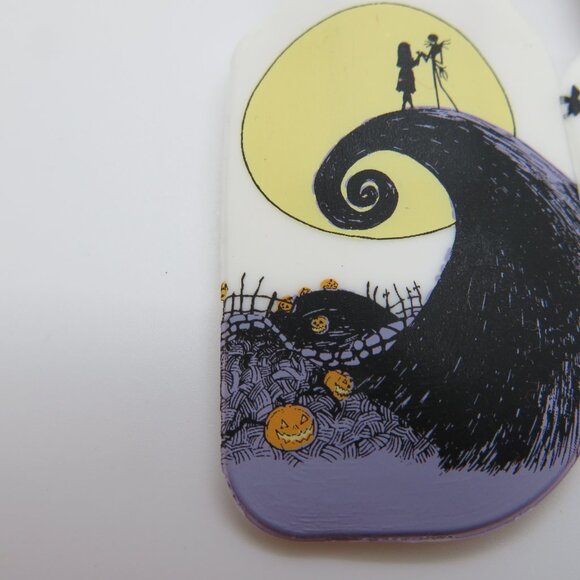 Silicone Spatula Nightmare Before Christmas 4 Pack Set Short Wood Handle New - Picture 4 of 12